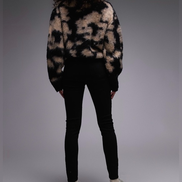 Topshop Jaime Skinny Jeans Raw Hem - Picture 2 of 7